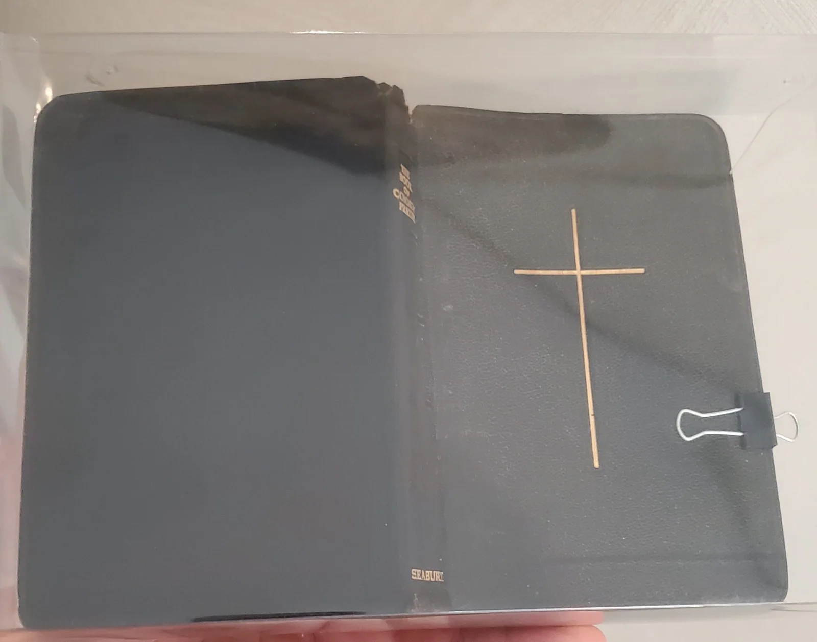 Bonnie Aaron ( The Nun) Signed Prayer Book, image 2