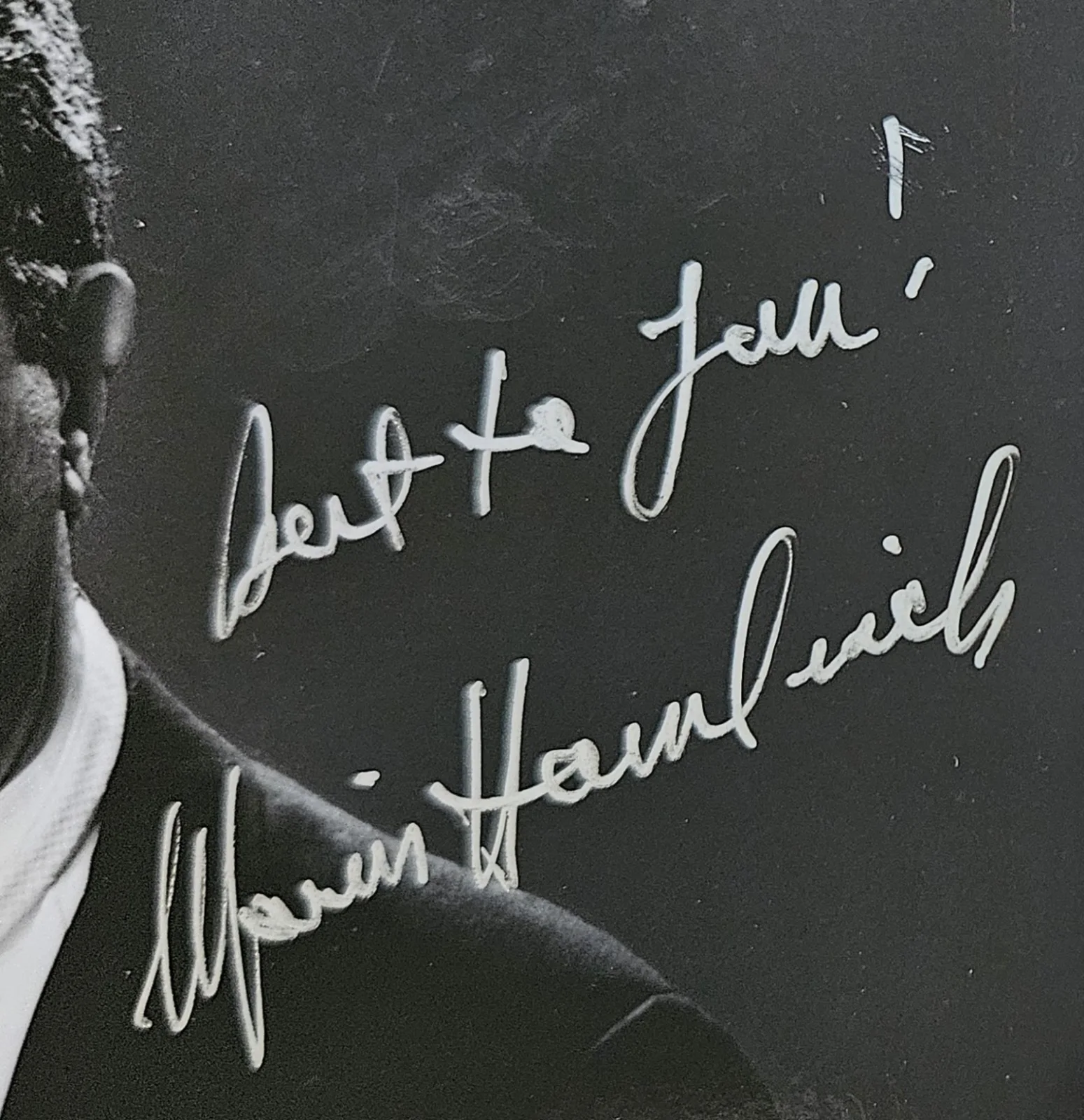 Marvin Hamlisch — Marvin Hamlisch Autographed 8x10 Photo "The Sting" Composer, image 2