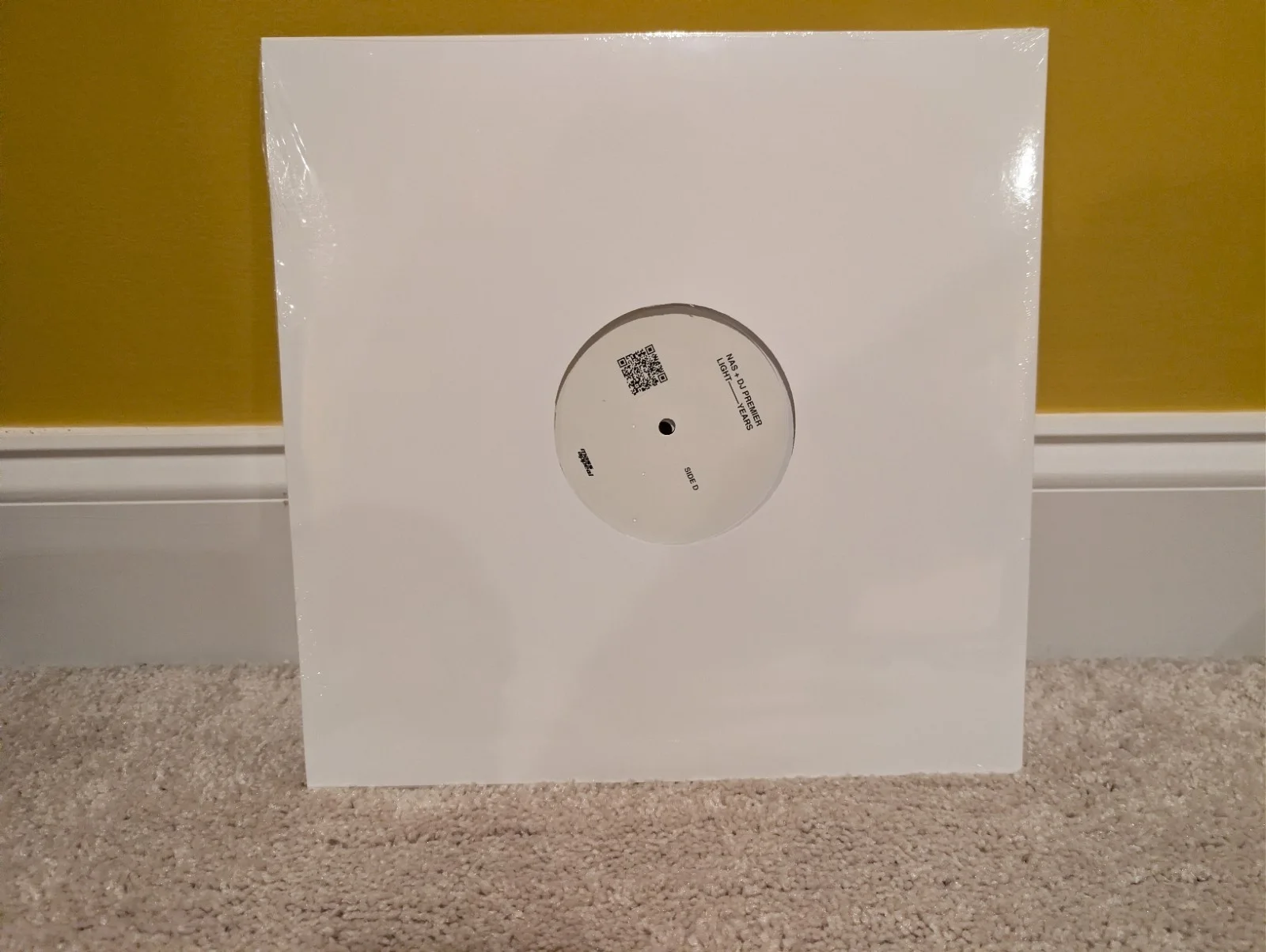 Nas & DJ Premier Light Years Day Ones Edition Signed Vinyl Auto Black /1000, изображение 2