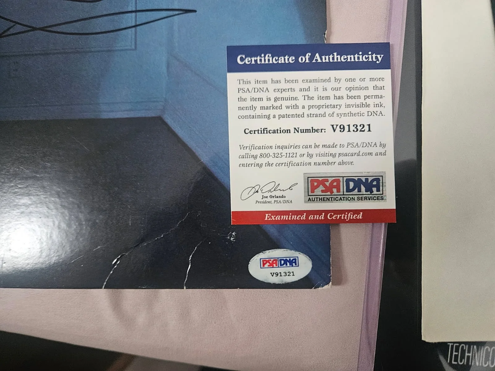 4 Seasons Frankie Valli Autographed Is The Word Album PSA DNA Certified, изображение 2