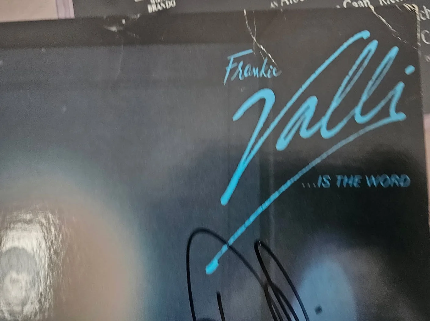 4 Seasons Frankie Valli Autographed Is The Word Album PSA DNA Certified, изображение 5