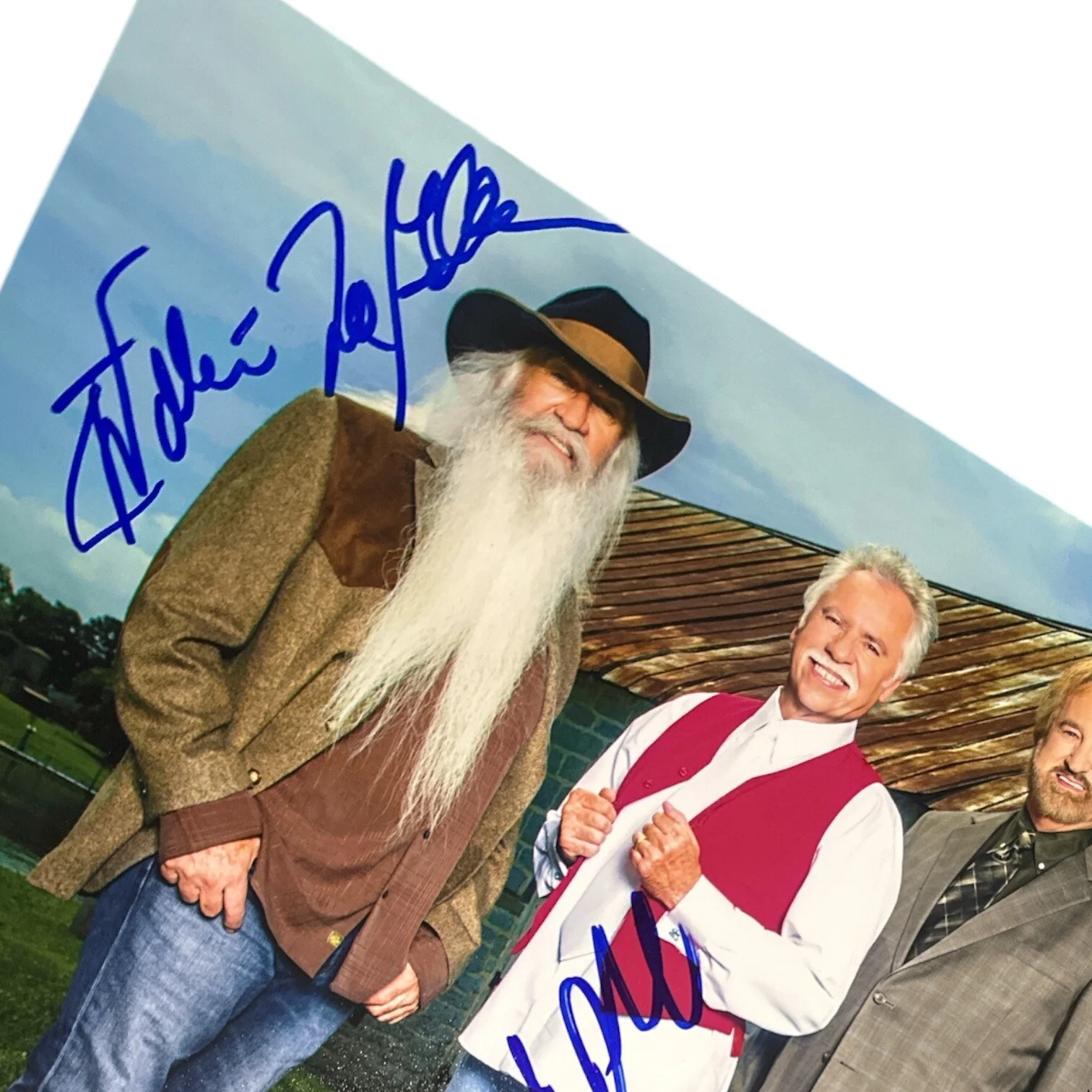 Oak Ridge Boys Autograph 11x14 Photo! Signed x4 Members! Country Music Legends!, изображение 4