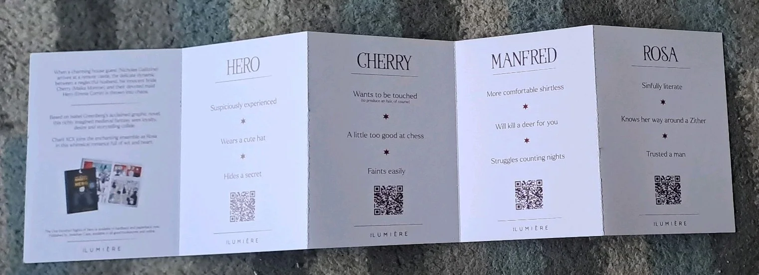 100 Nights of Hero (5x Promotional Postcards for 2026 release) inc Charlie XCX, изображение 3