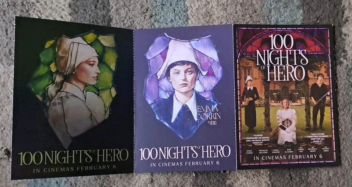 100 Nights of Hero (5x Promotional Postcards for 2026 release) inc Charlie XCX, изображение 4