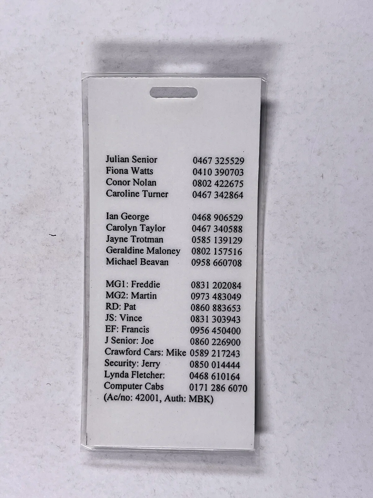 Conspiracy Theory UK Premiere Pass AAA Original Mel Gibson Julia Roberts 1997, изображение 2
