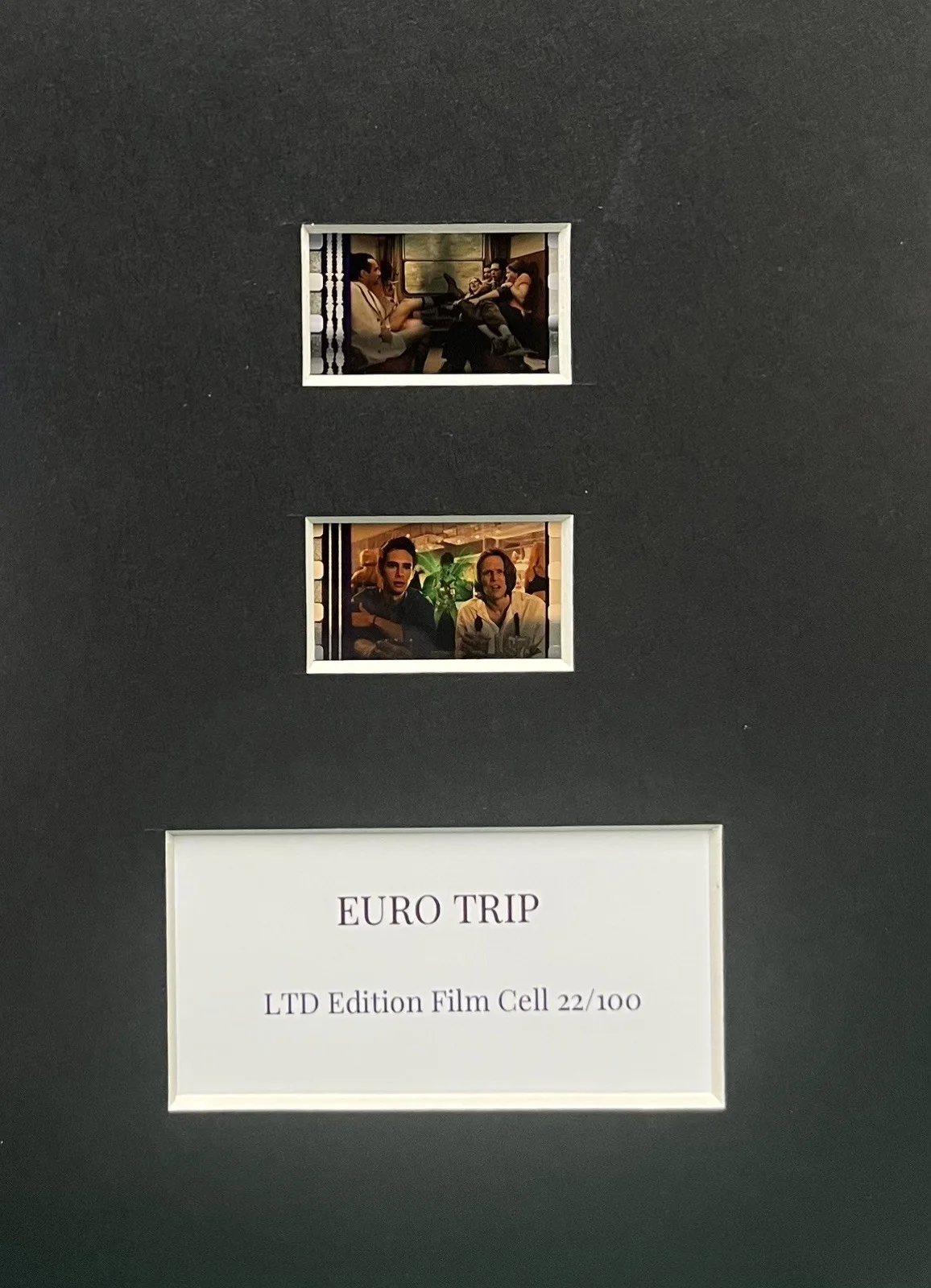 EURO TRIP . 35mm Film Cell Mounted Display, image 2