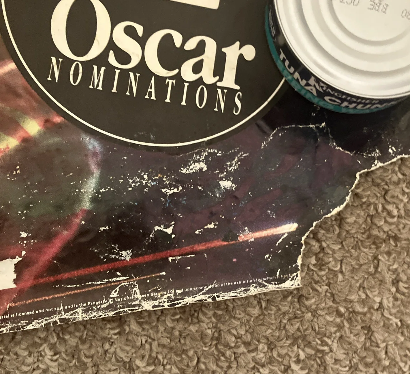 Star Trek VI: The Undiscovered Country (1991) Original UK Quad Poster Damaged, изображение 2