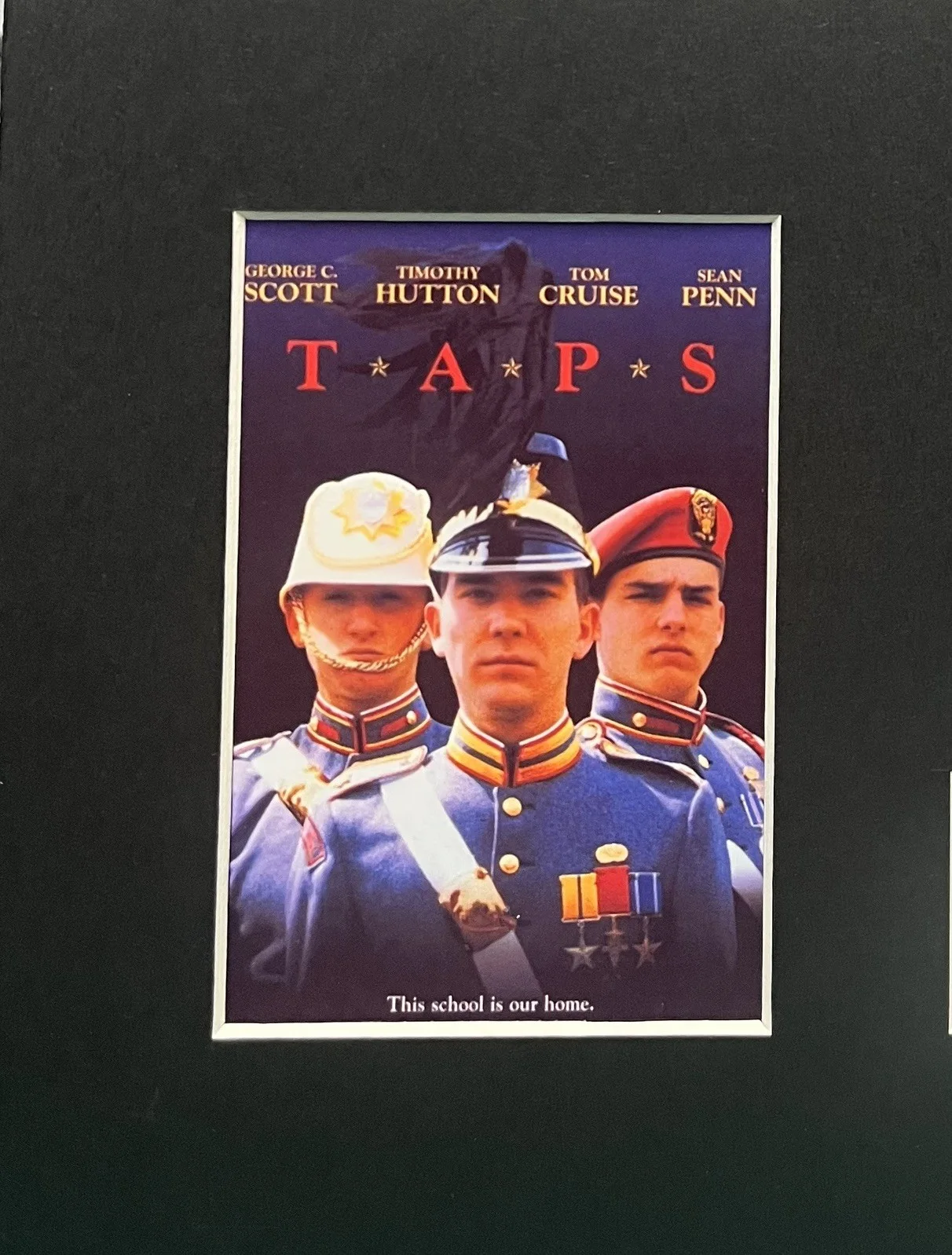 T.A.P.S. . Tom Cruise. 35mm Film Cell Mounted Display, image 2
