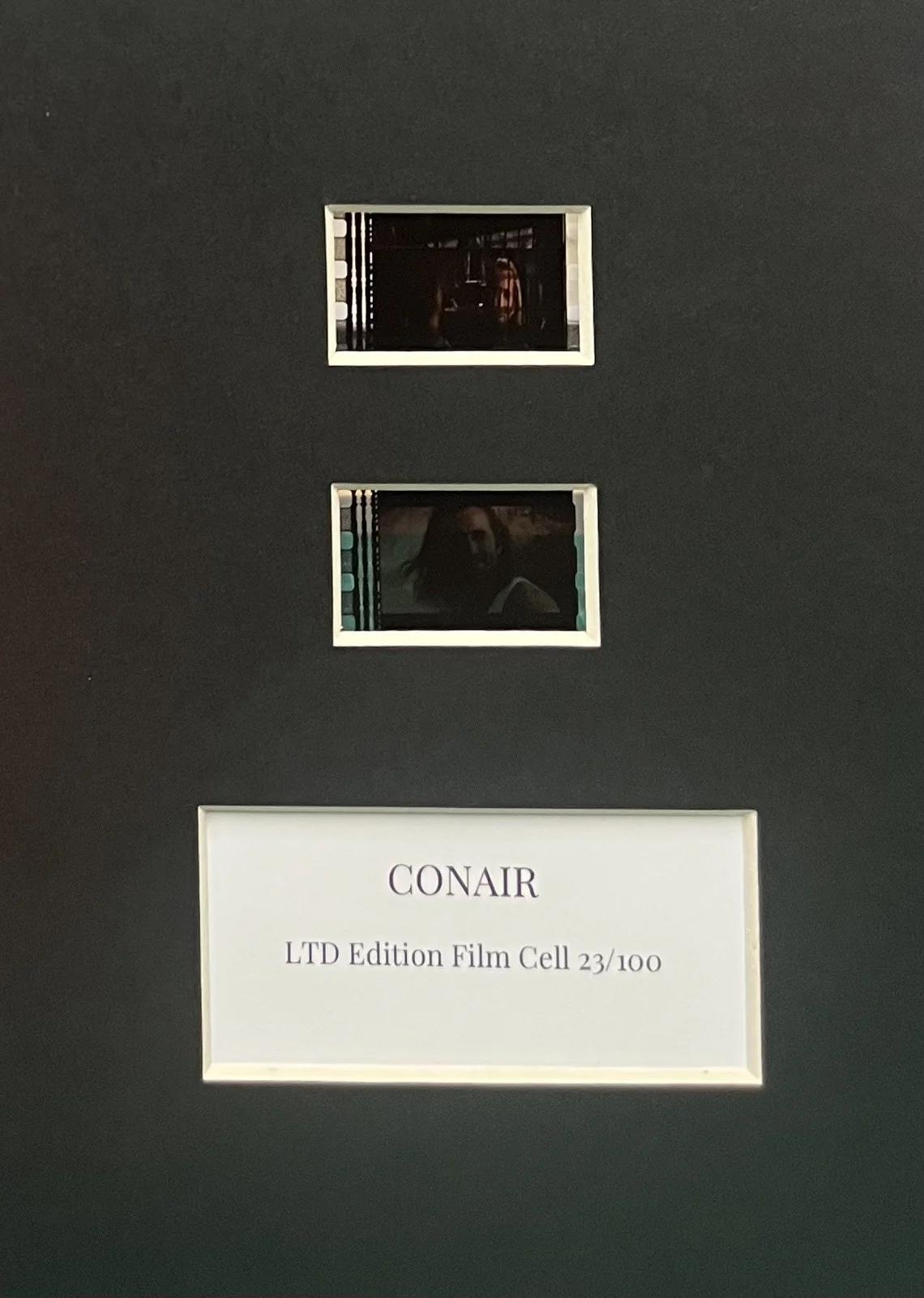 CON AIR . 35mm Film Cell Mounted Display, image 2