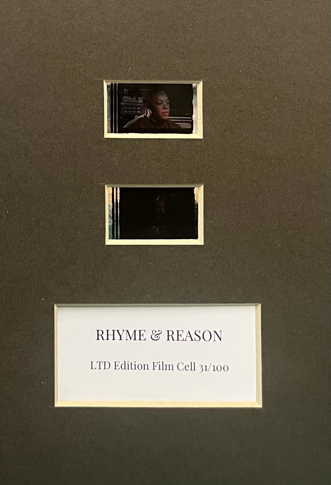 RHYME & REASON . 35mm Film Cell Mounted Display, image 2