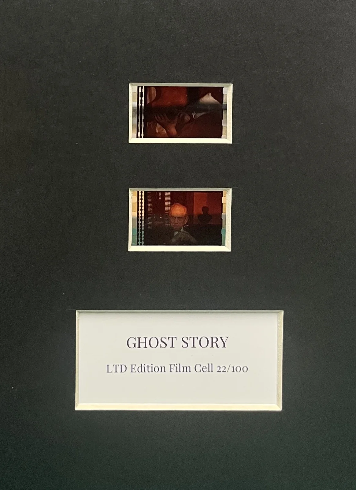 GHOST STORY. Fred Astaire . 35mm Film Cell Mounted Display, image 2