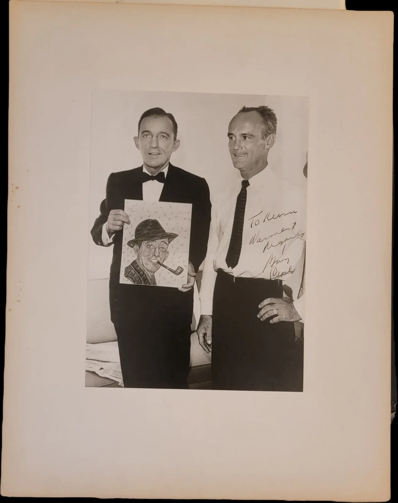 Bing Crosby — Bing Crosby Signed Autographed Photo