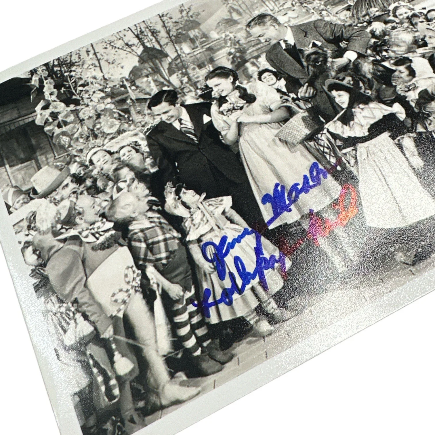 Jerry Maren — Jerry Maren (d. 2018) Autograph Signed 5x7 Photo as Munchkin on The Wizard of Oz, image 2