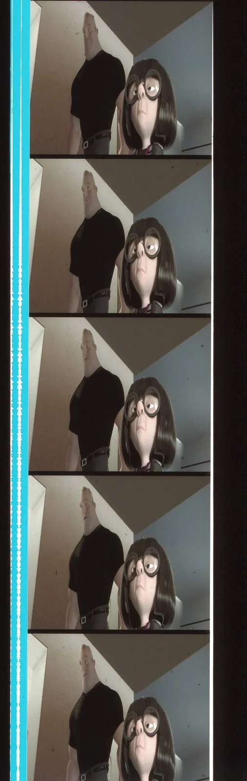 The Incredibles 35mm Film Cell strip very Rare var_e, изображение 5