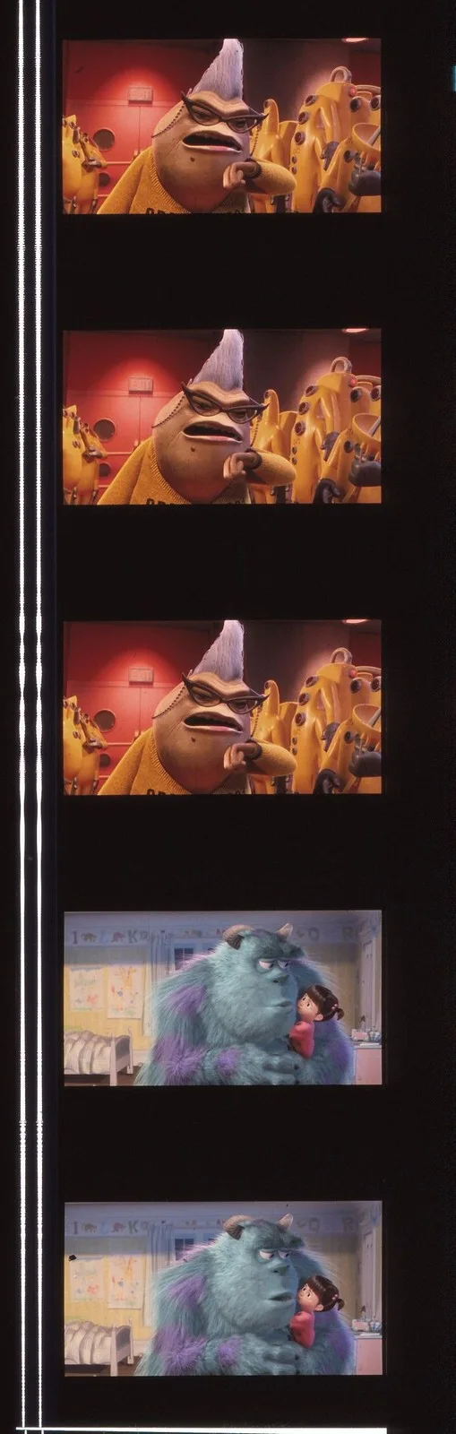 Monsters Inc 35mm Film Cell strip very Rare var_e, image 3