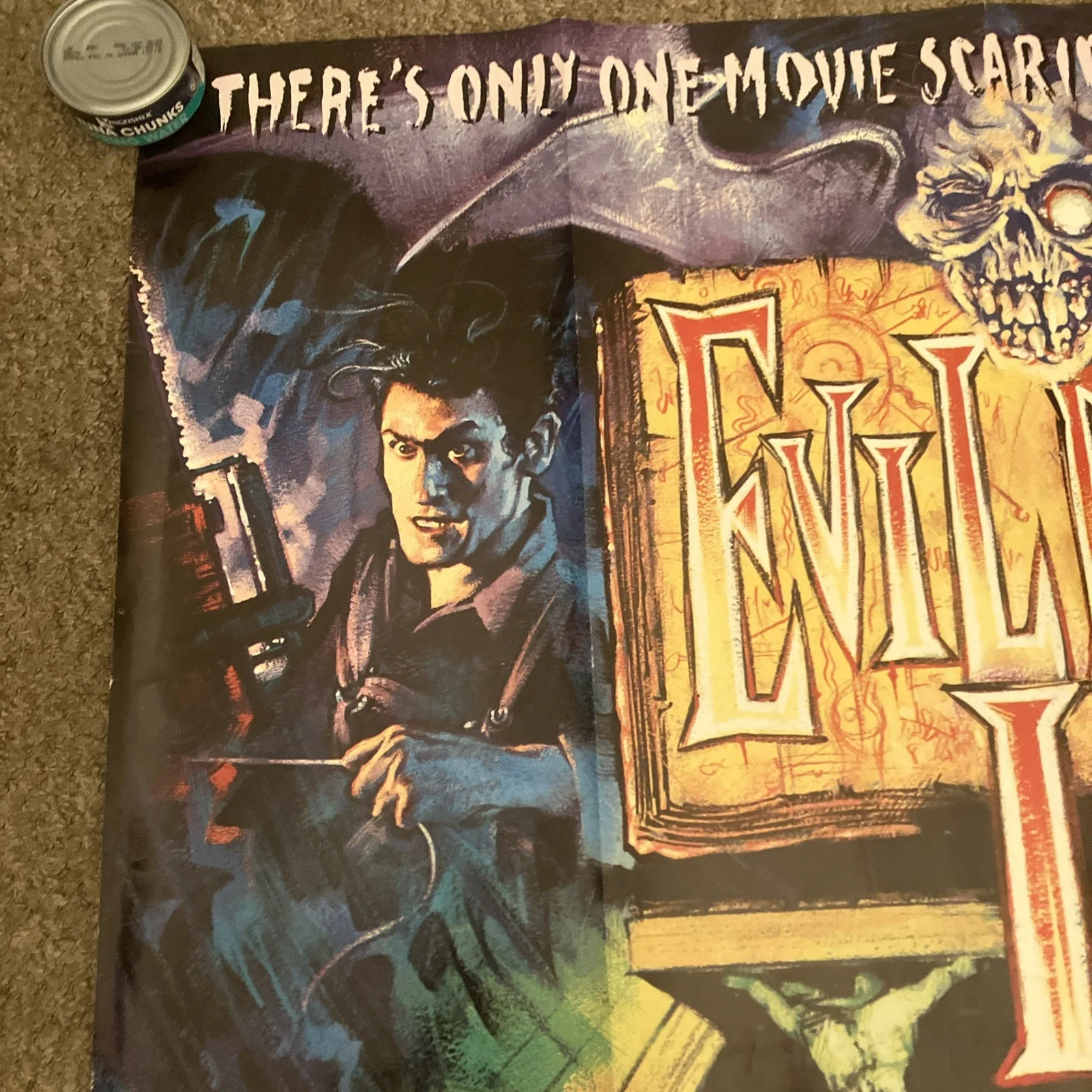Evil Dead 2 (1987) Quad Cinema Poster 30"x40" Rare, изображение 2