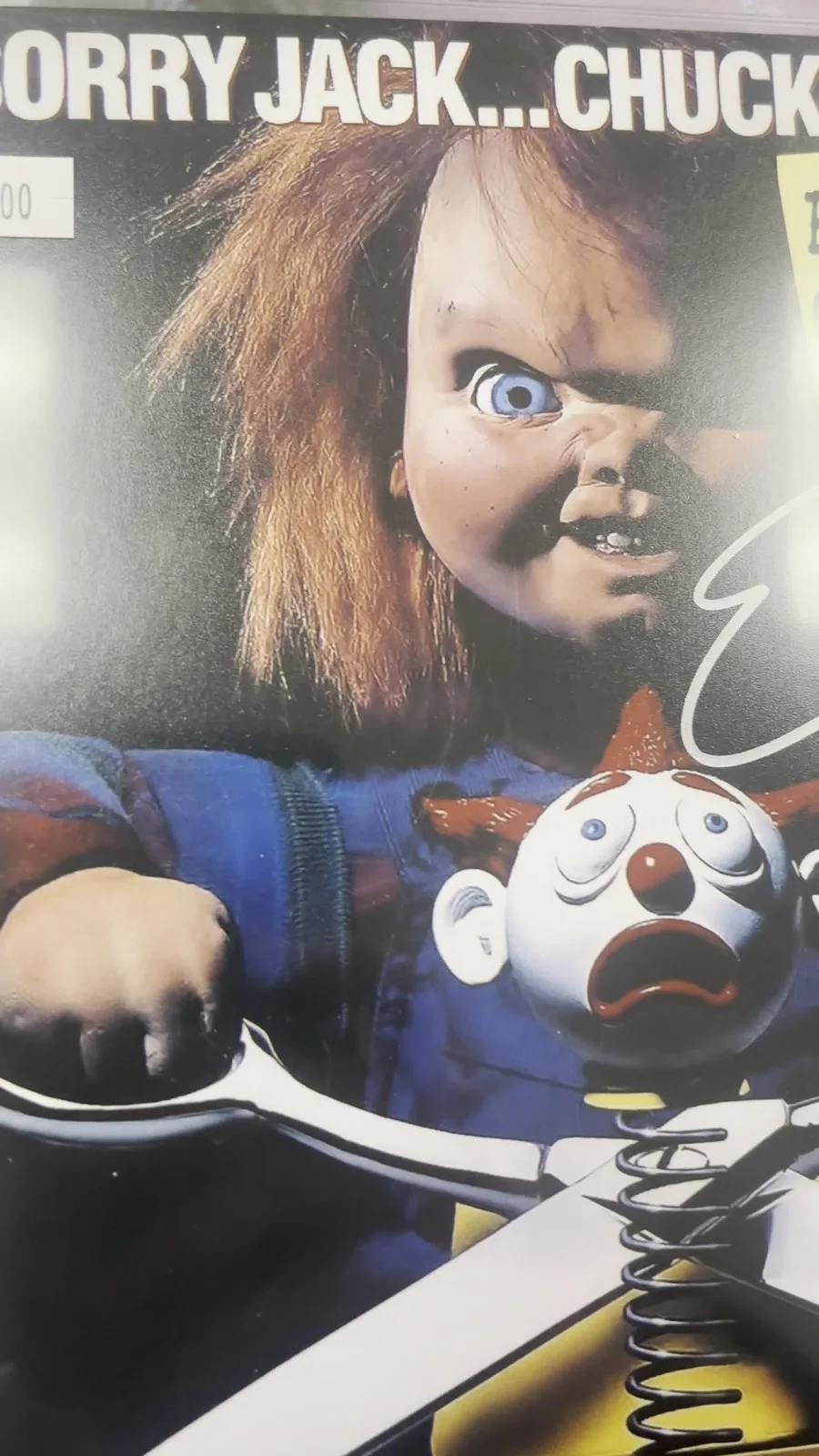 Chucky Child's Play 2 signed 8x10 photo Ed Gale signed brand new, image 2