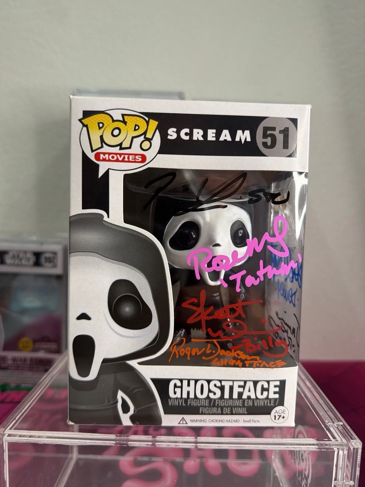 Ghostface Funko signed, изображение 3