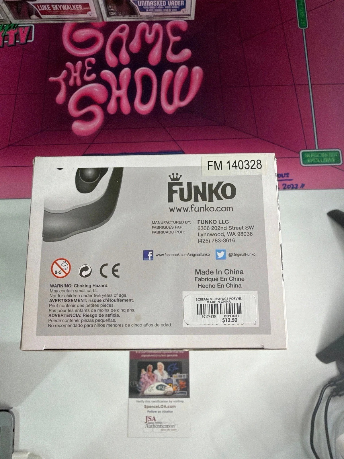 Ghostface Funko signed, изображение 4