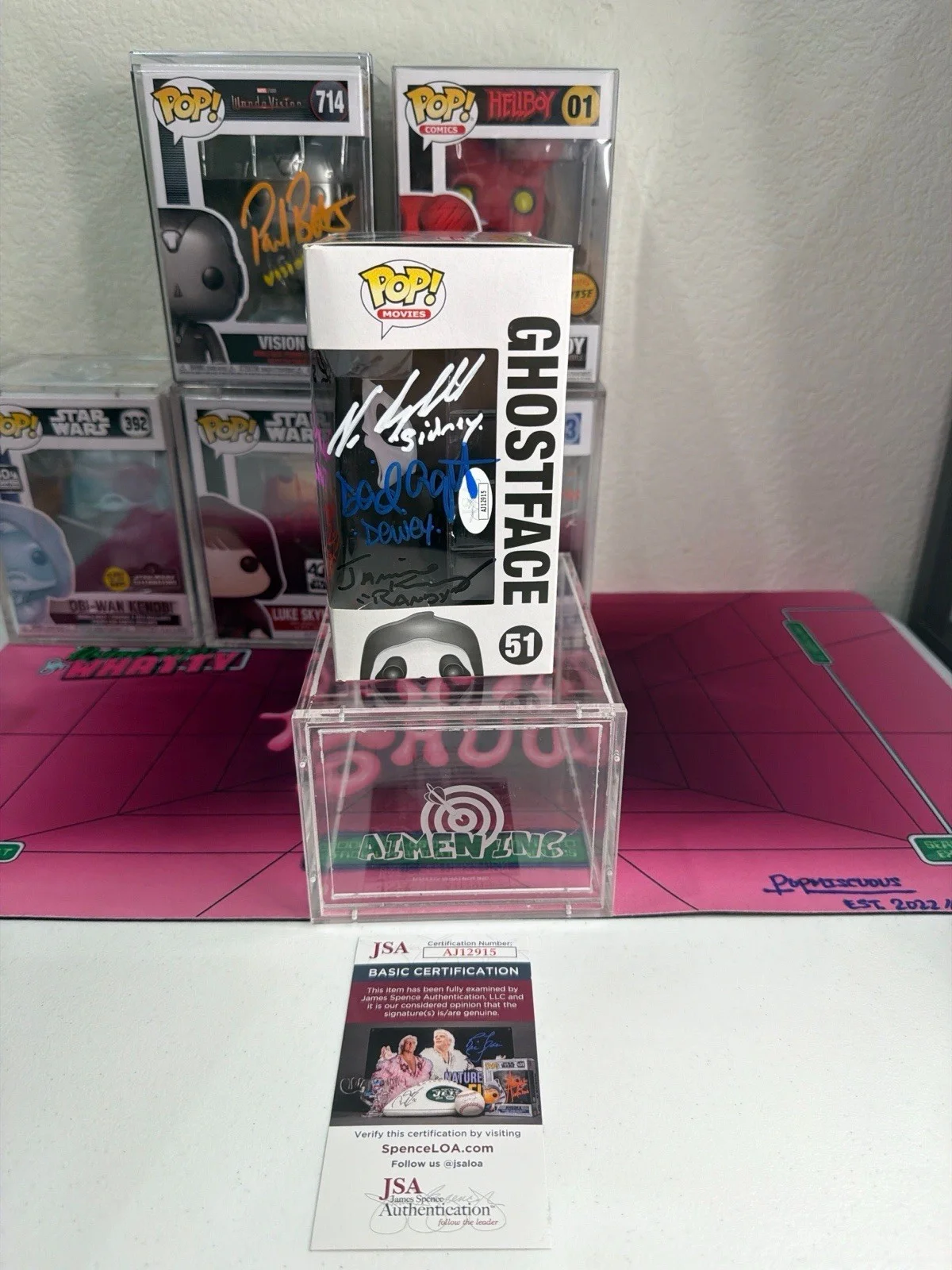 Ghostface Funko signed, изображение 5