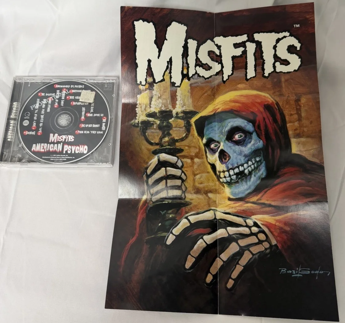 Misfits signed Promotional CD Misfits American Psycho Signed By Jerry Only., изображение 4