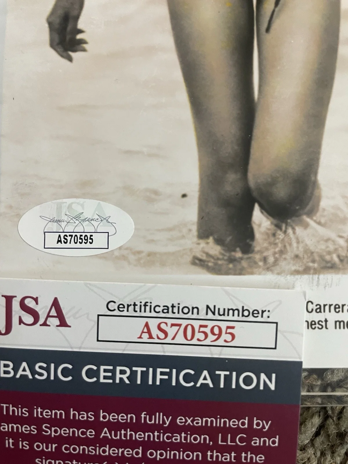 Kim Basinger Signed Photo 9.25x7.5 JSA Authenticated COA James Bond Batman Rare, изображение 3
