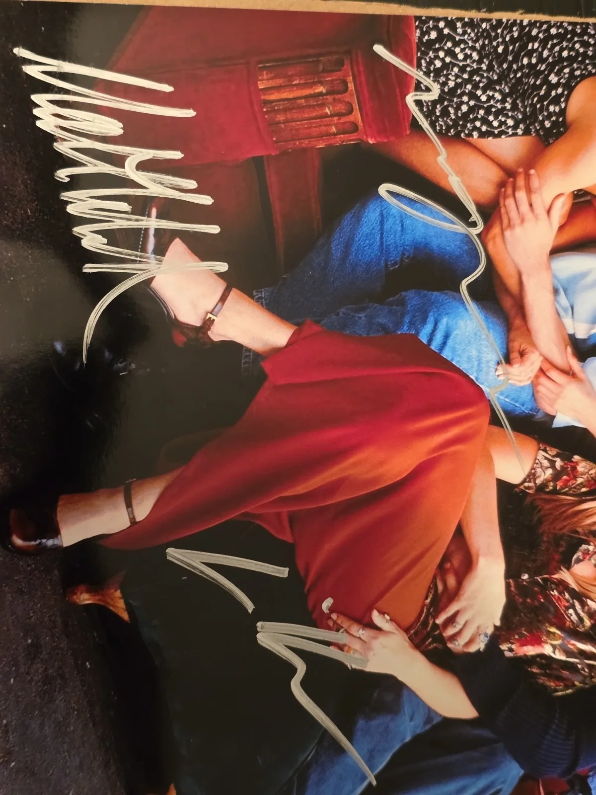 Jennifer Aniston, Matt Perry, Courteney Cox, Lisa Kudrow, Matt Le — Friends Cast Signed Original Photo– Authenticated, image 5