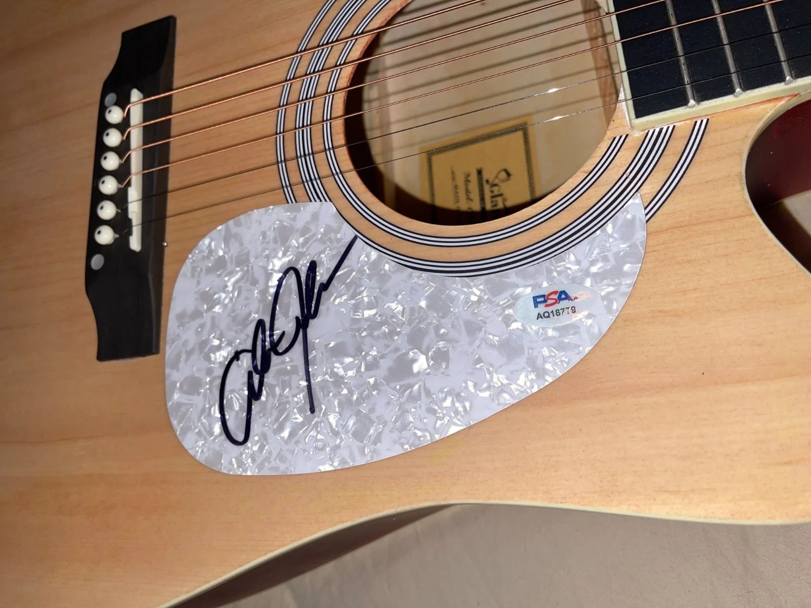 Alan Jackson A Lot About Livin' What I Do Drive Signed Acoustic Guitar PSA RARE, изображение 3