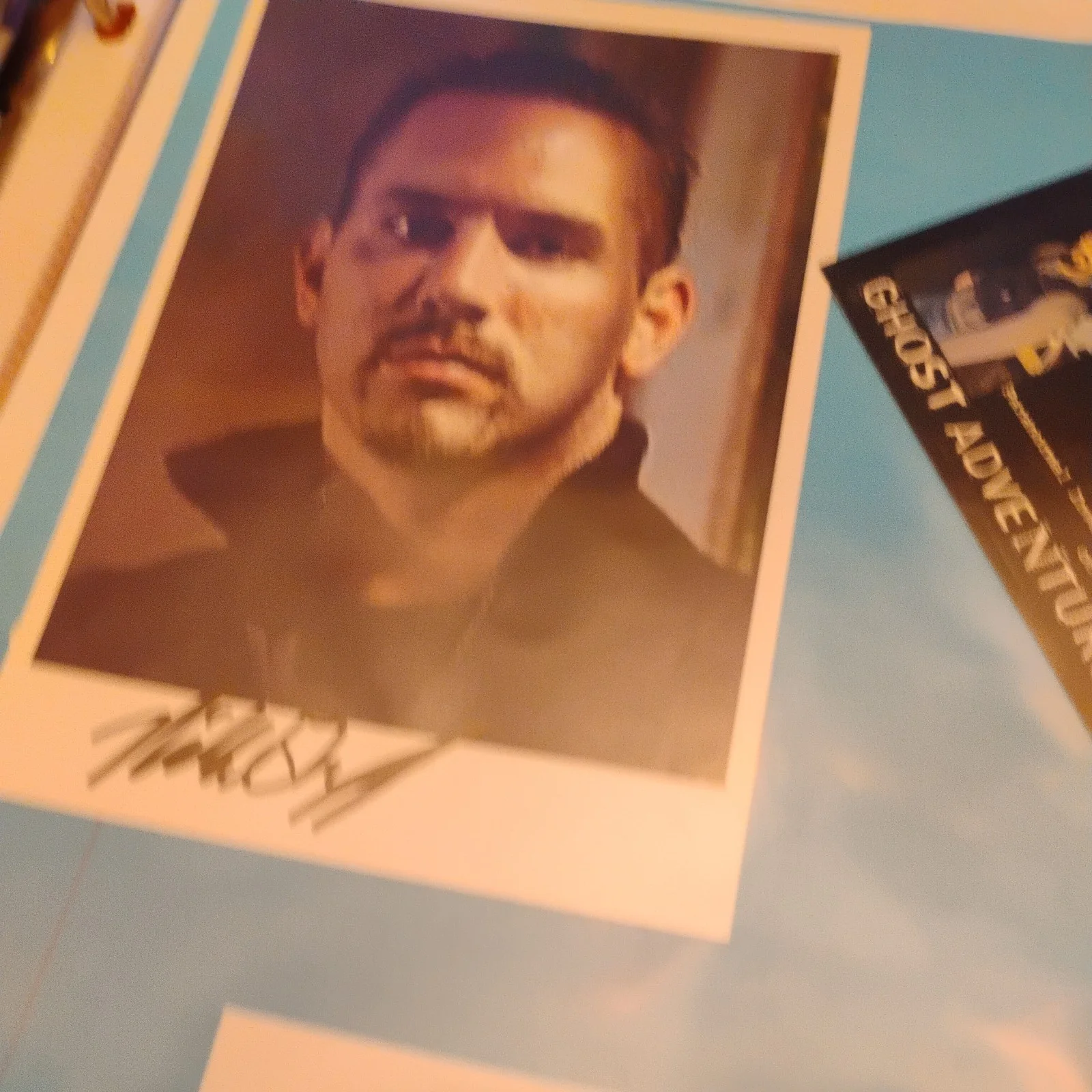 Nick Groff — Nick Groff dual autograph Paranormal Investigator GhostAdventuresLockdown, image 2