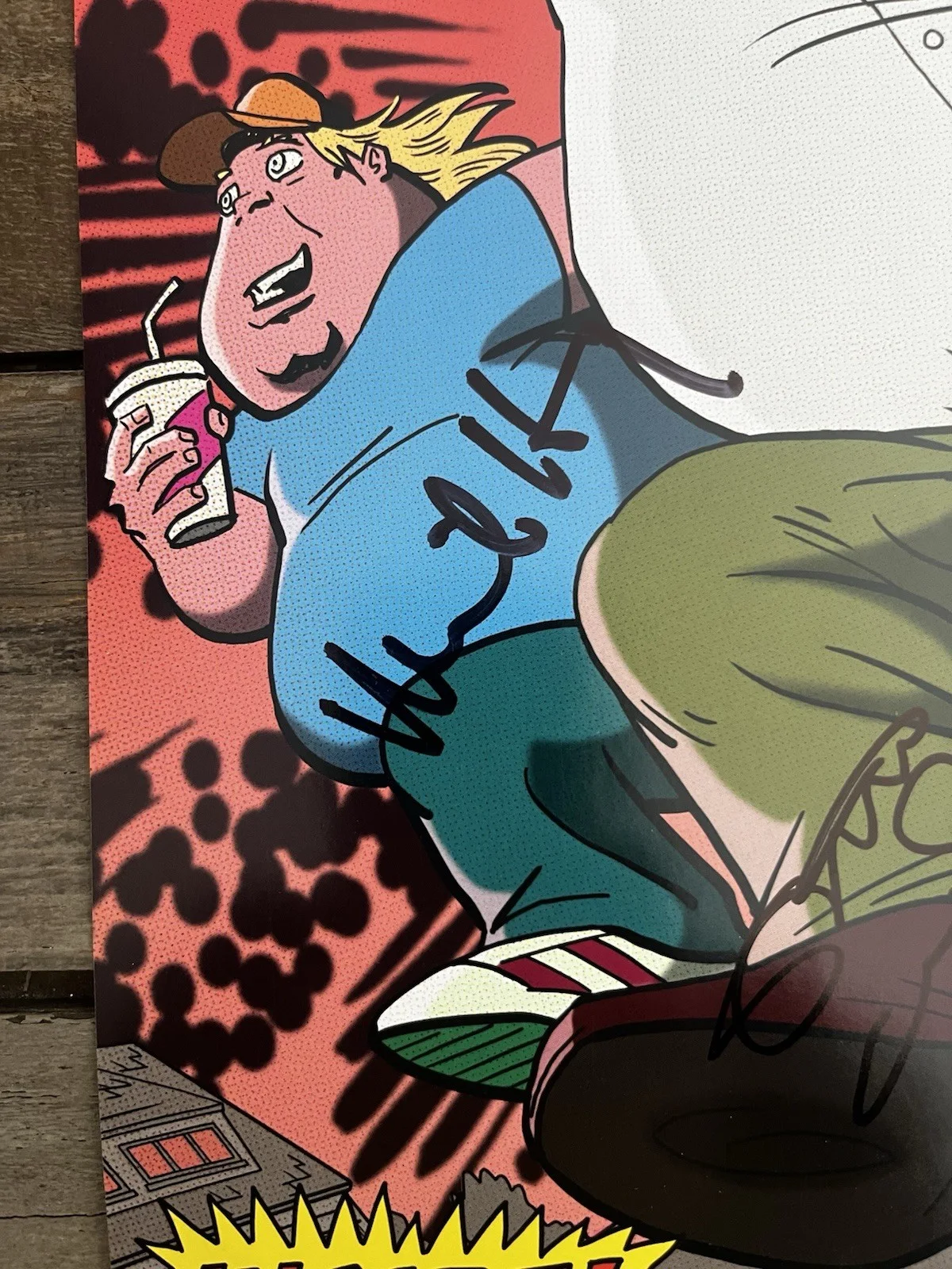 Family Guy Fox 11x17 Poster Signed SDCC 2016 Alex Borstein Lois, изображение 3