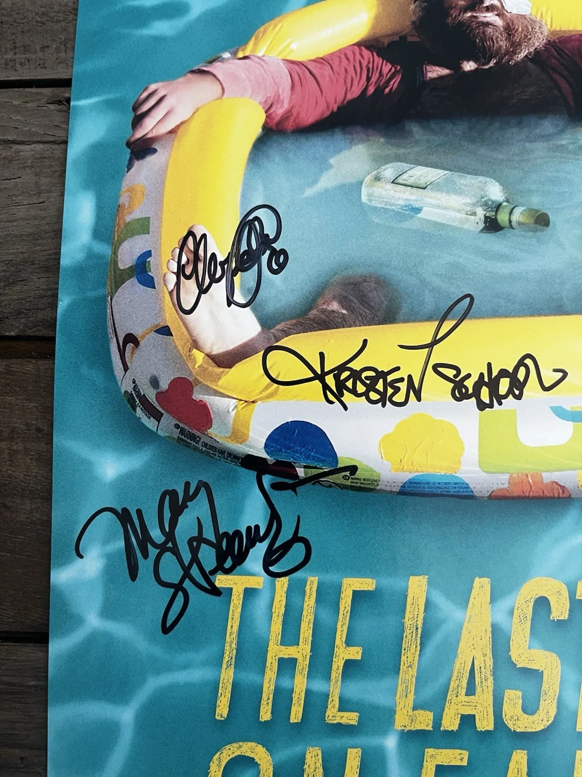 Will Forte — The Last Man on Earth 11x17 Poster Signed SDCC 2016 Will Forte January Jones Fox, изображение 3