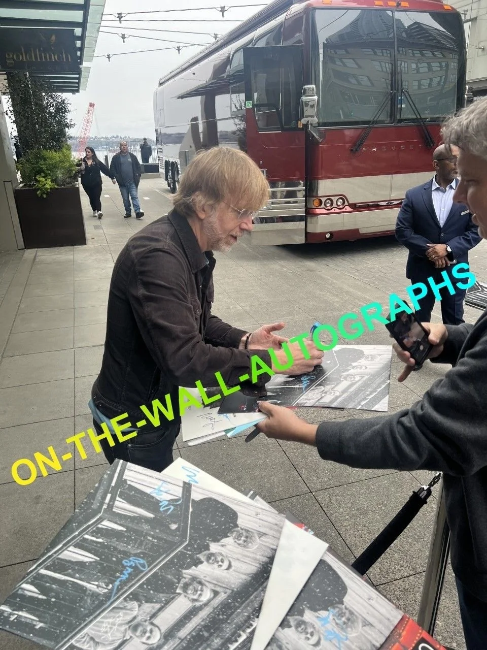 PHISH TREY ANASTASIO BAND HAND SIGNED AUTOGRAPHED BURN IT DOWN VINYL ALBUM PROOF, изображение 3