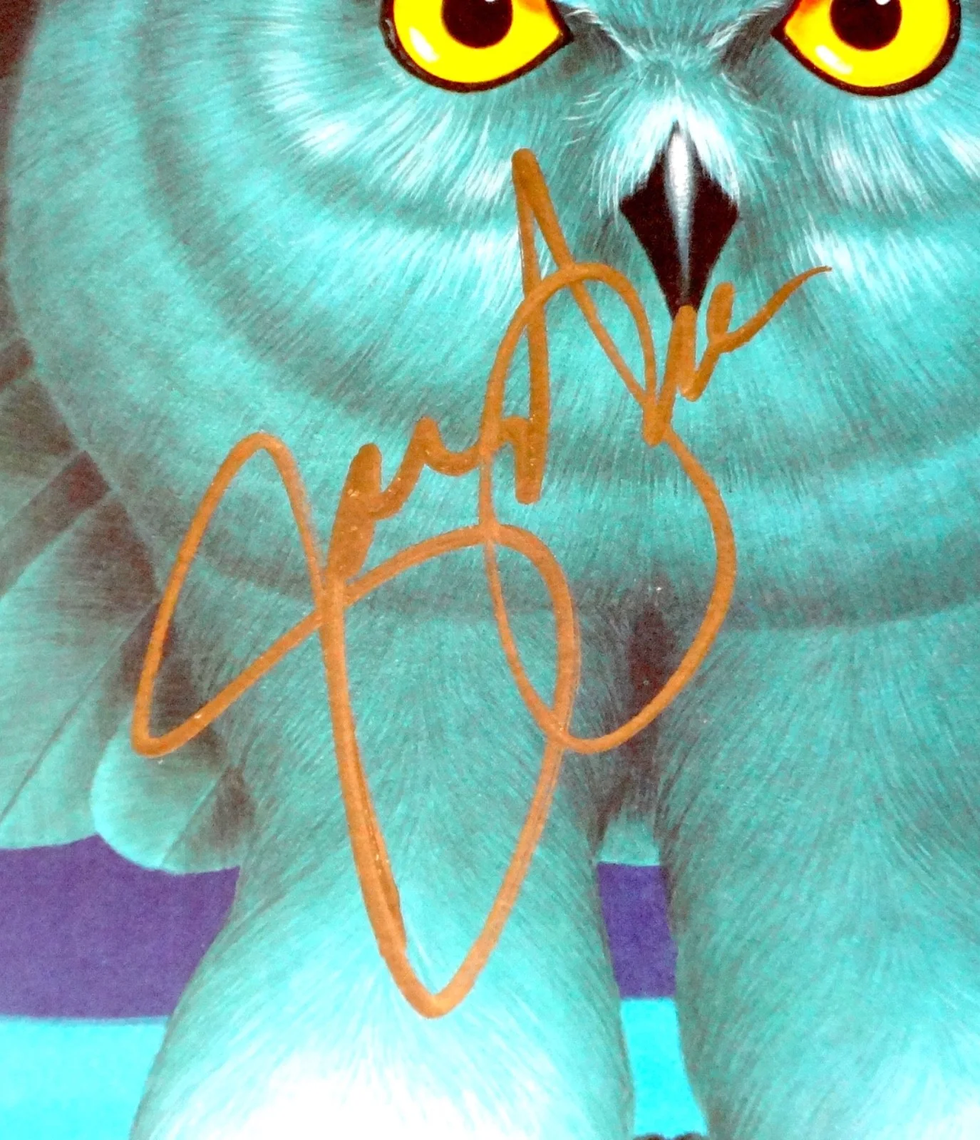 RUSH GEDDY LEE HAND SIGNED AUTOGRAPHED FLY BY NIGHT VINYL ALBUM! WITH PROOF +COA, изображение 2