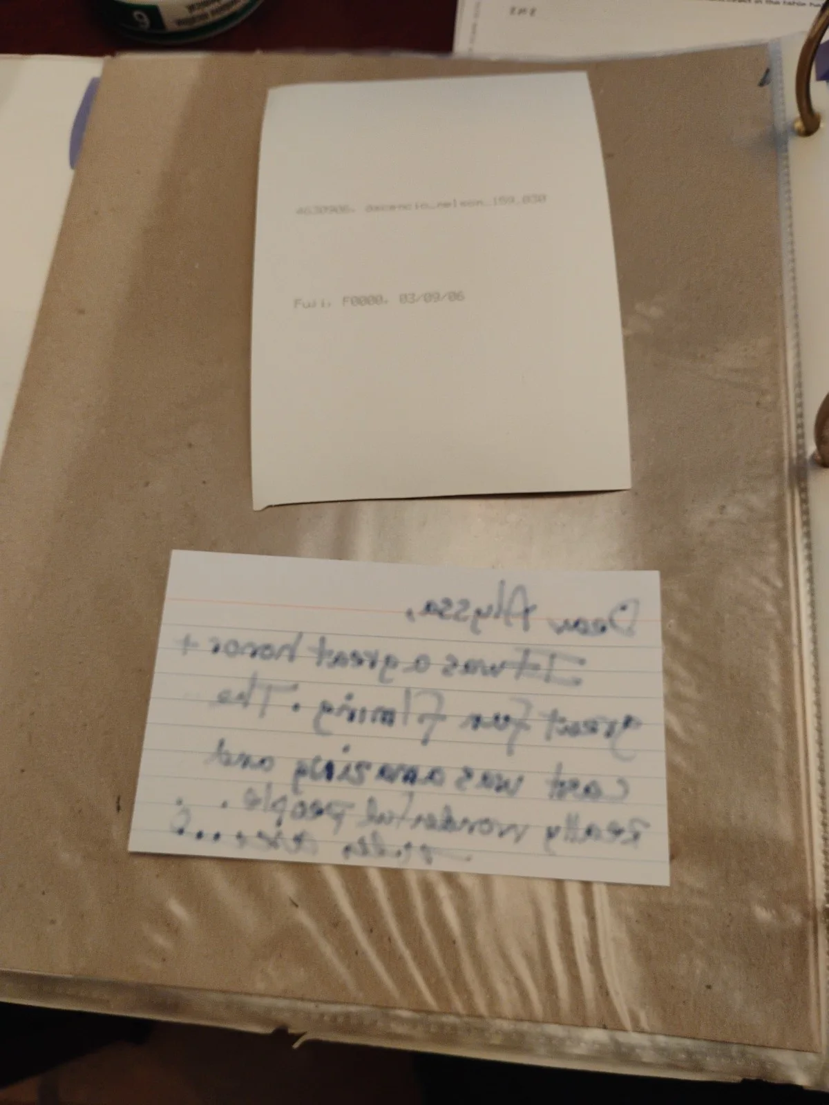 Nelson Ascencio Autographed Picture And Note Card From The Hunger Games, изображение 2