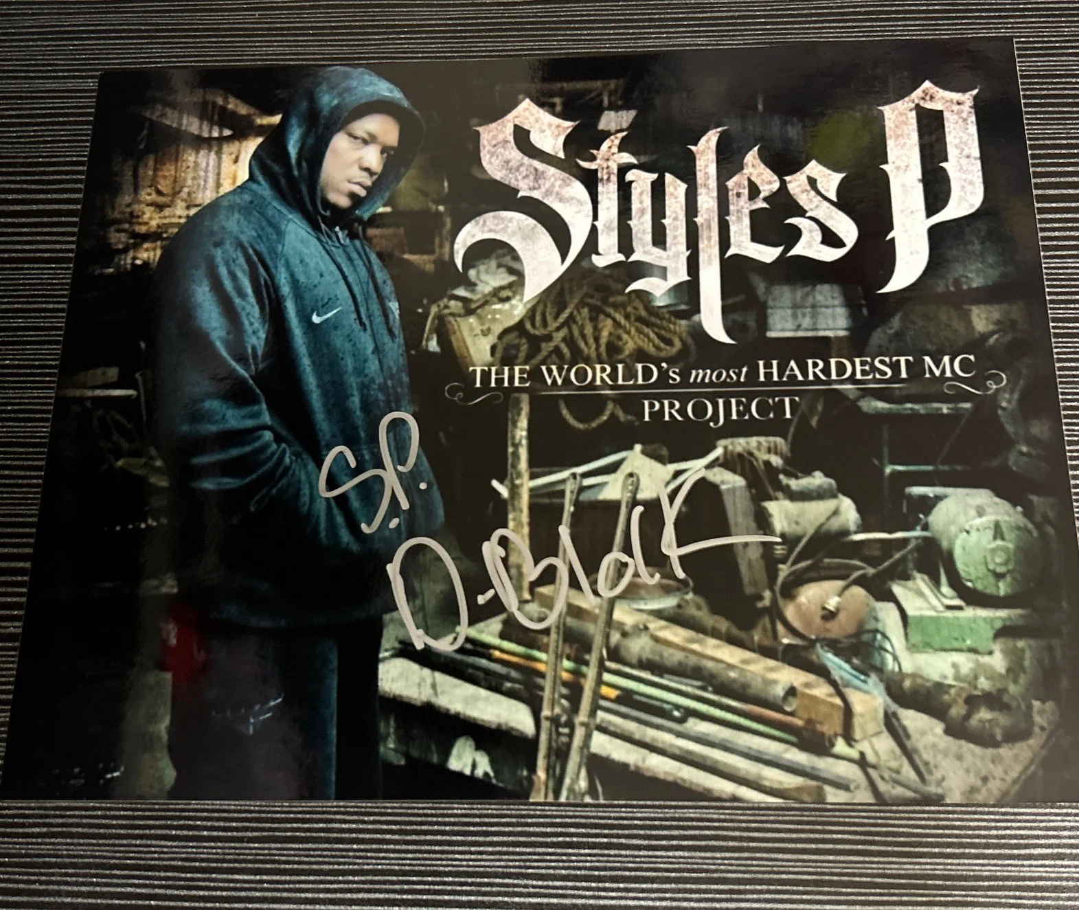 STYLES P - THE LOX RAPPER - SIGNED AUTOGRAPHED 8x10 PHOTO With EXACT PROOF G, image 2
