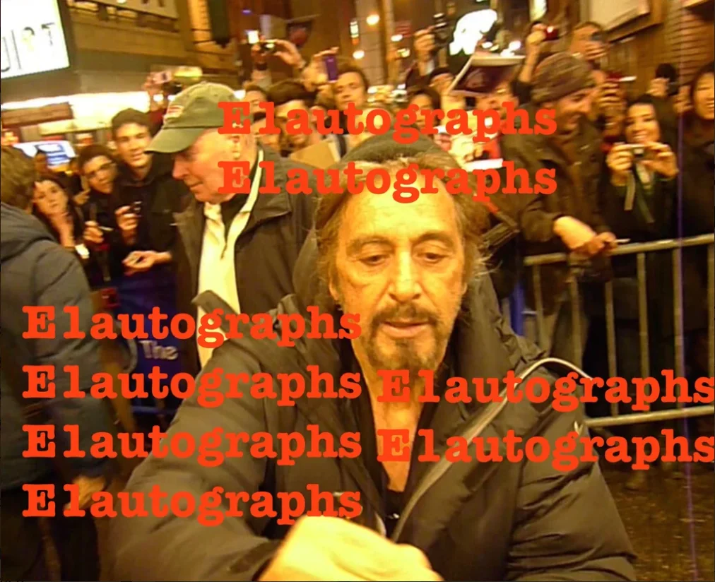 Al pacino — Al Pacino Signed Scarface 8x10 Photo. Proof. Irishman, Corleone Godfather, изображение 3