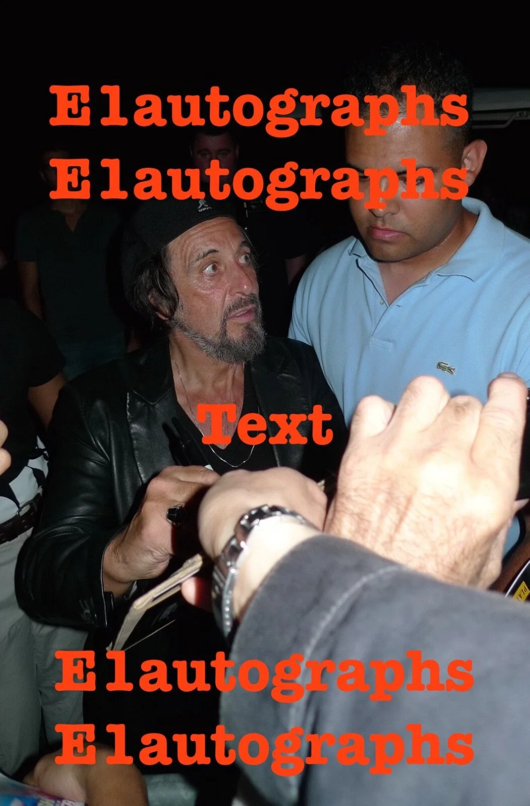 Al Pacino — Al Pacino Signed Insomnia 8x10 Photo in person. Proof. Irishman. Godfather, изображение 3