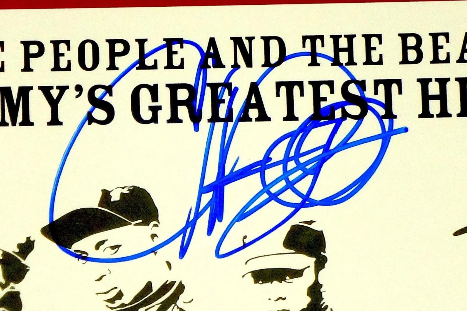 PUBLIC ENEMY CHUCK D HAND SIGNED AUTOGRAPHED GREATEST HITS VINYL ALBUM! W/ COA, image 2