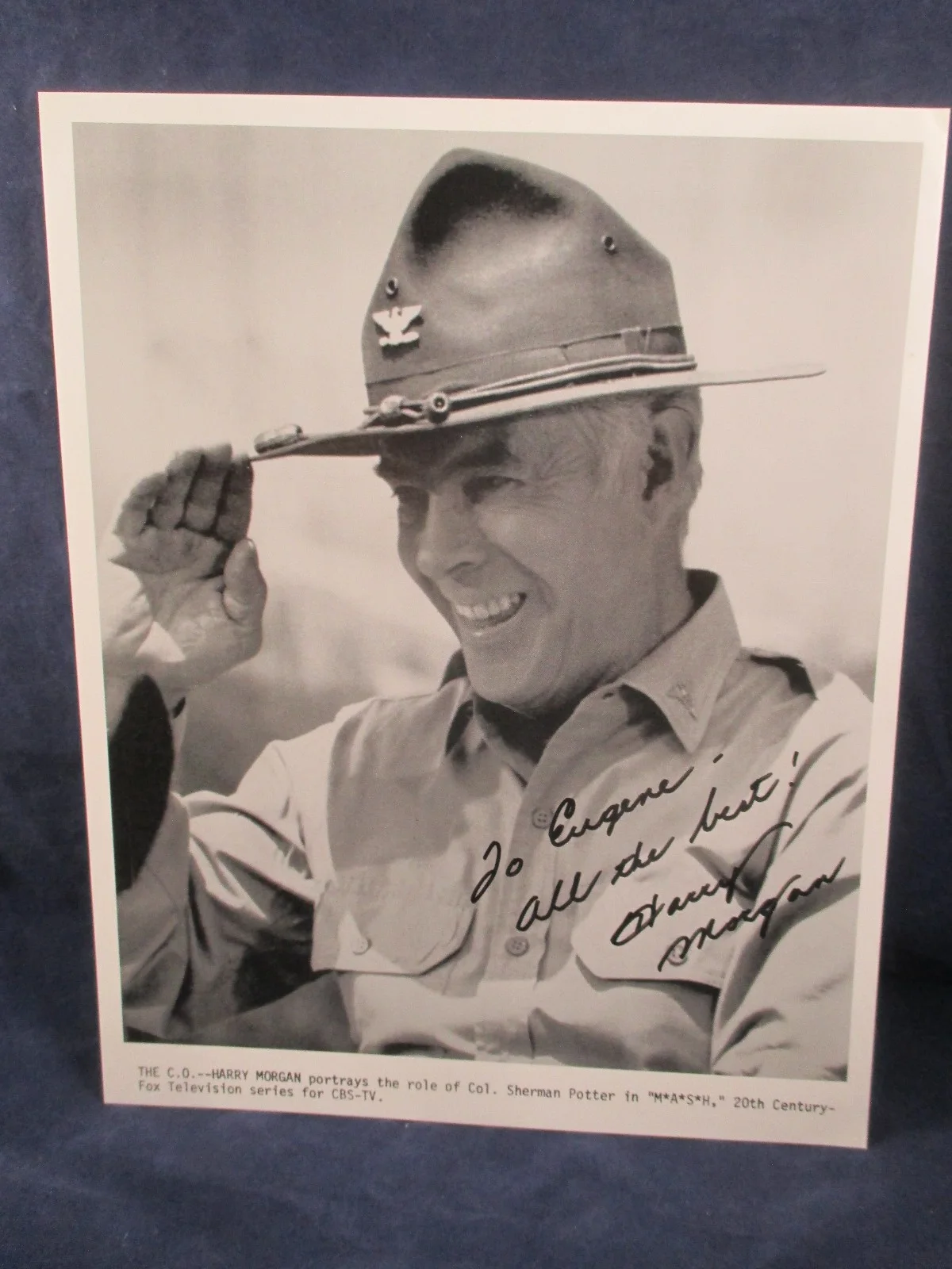 Harry Morgan — Harry Morgan Actor Television MASH Autographed Signed 8"x10" Photo, изображение 5