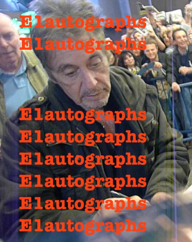 Al pacino — Al Pacino Signed Corleone The Godfather 3 8x10 Photo. Proof. Irishman, Scarface, изображение 2