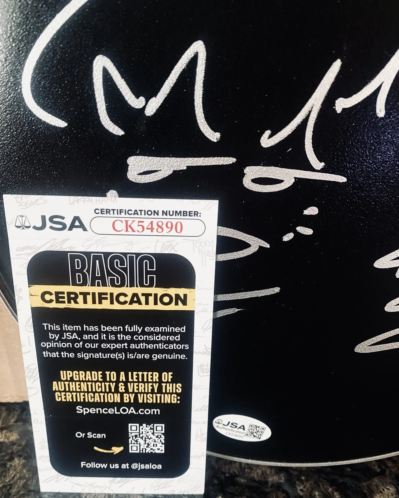 Killer Mike RUN THE JEWELS Signed And Sketched New Drumhead Rap Rock, image 3