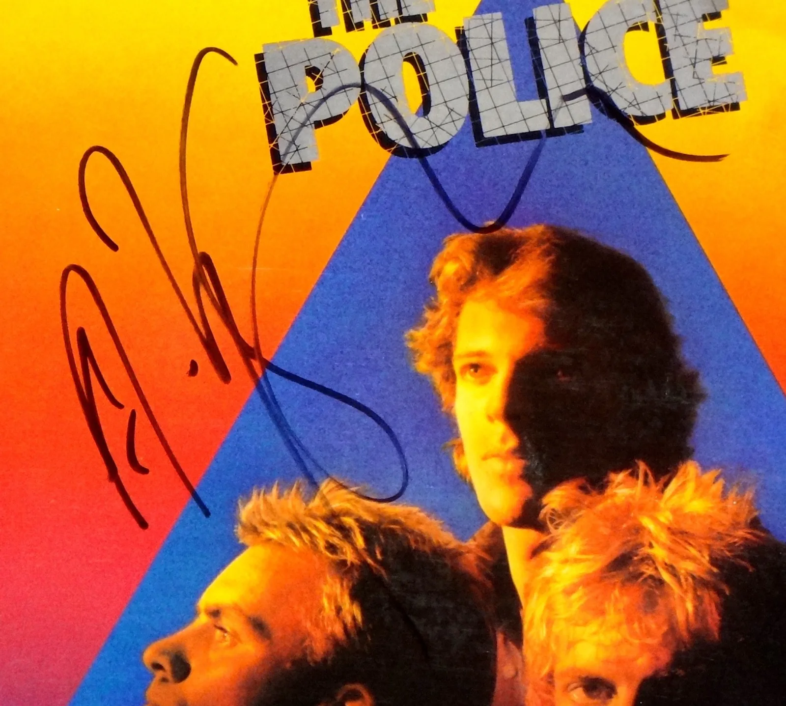 THE POLICE ANDY SUMMERS HAND SIGNED AUTOGRAPHED ZENYATTA MONDATTA ALBUM W/ PROOF, изображение 2