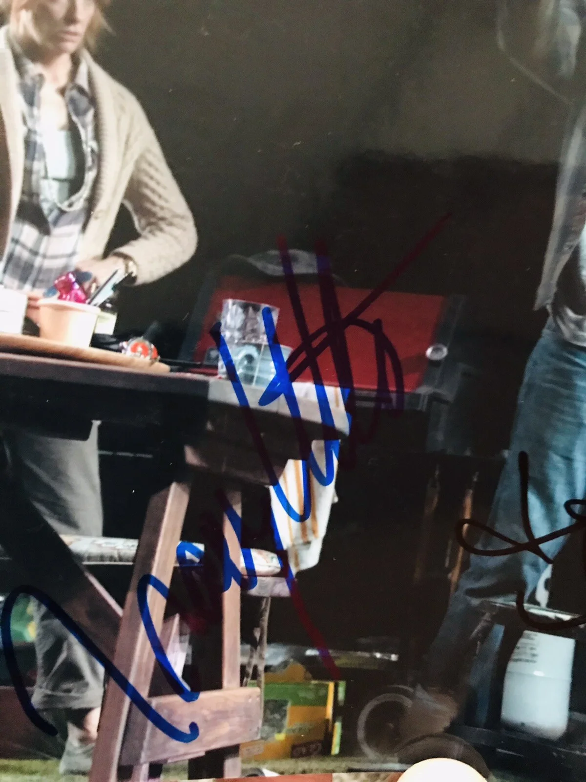Michael C Hall. Toni Collette — Toni Collette & Tracy Letts signed Realistic Joneses 8x10 photo Broadway., image 3