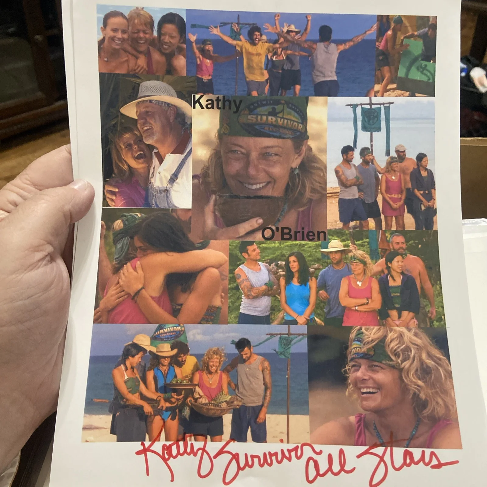 Margaret O’Brien — Kathy O'Brien Signed Authentic 8.5x11 glossy print autograph Survivor All Stars