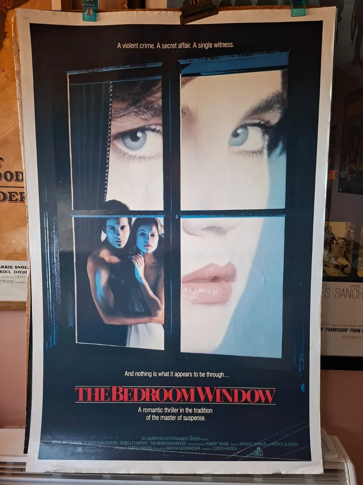 The Bedroom Window - Steve Guttenberg - One Sheet, image 2