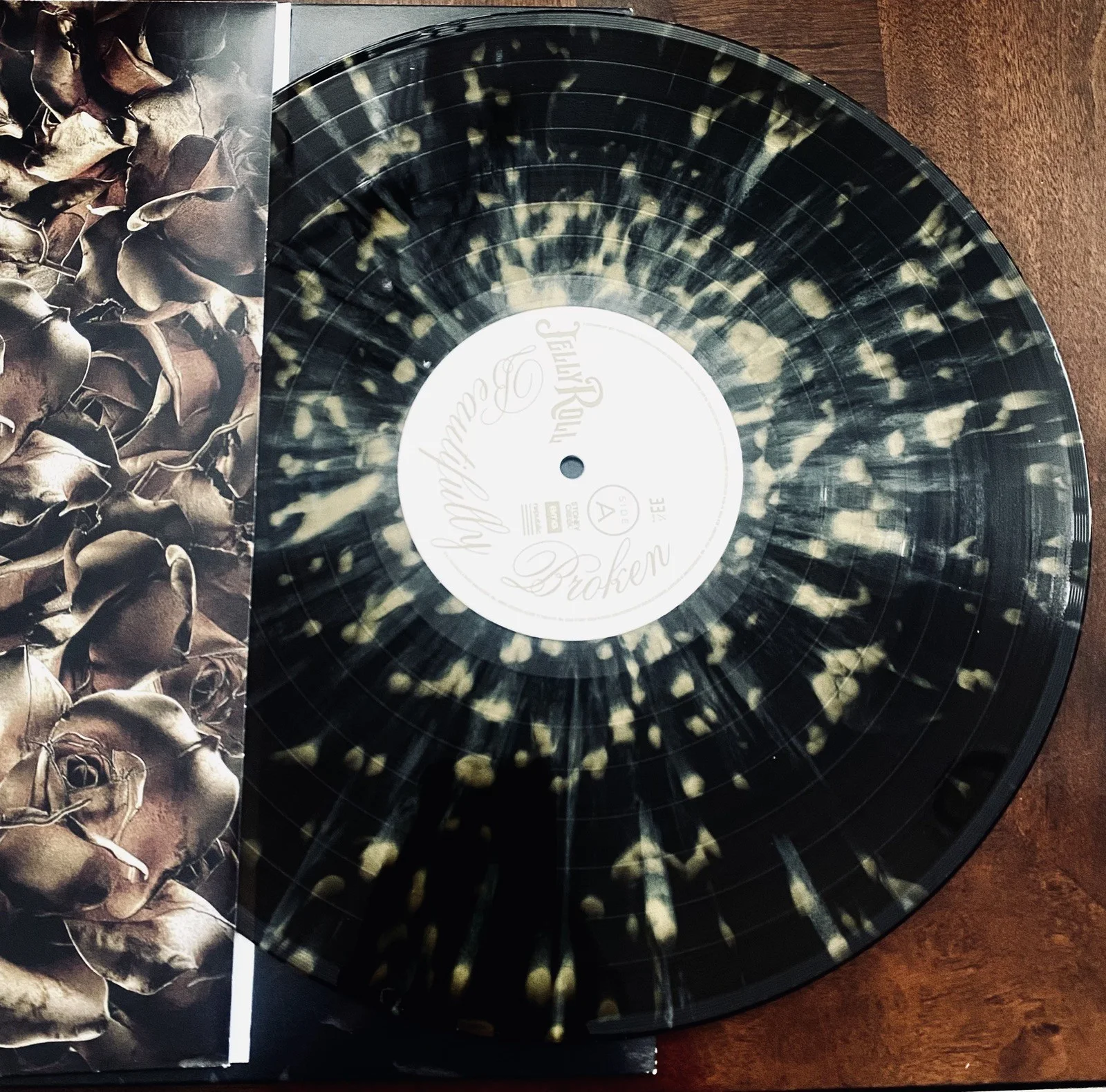 Jelly Roll Signed Vinyl LP Beautifully Broken Autographed JSA COA I Am Not Okay, изображение 4