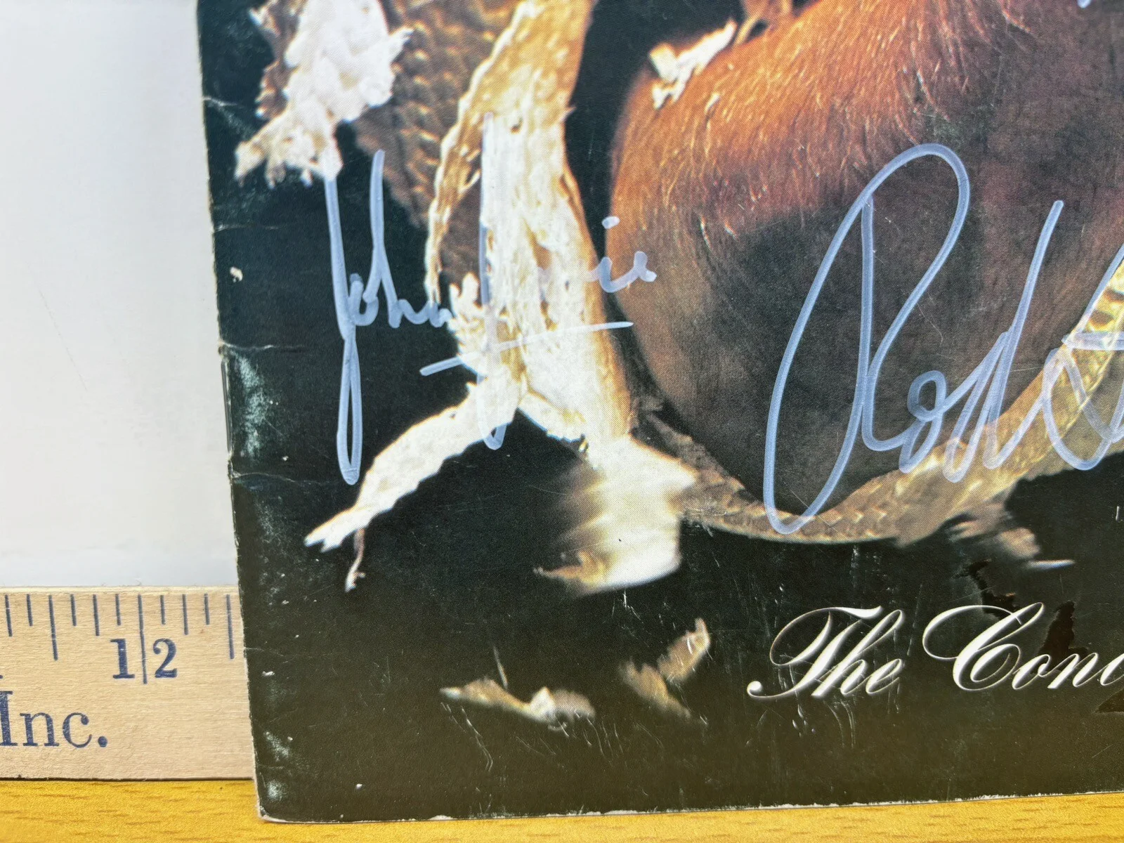 1976 Rod Stewart Concert Program Signed By 7 Carmen Appice Jim Kregan Phil Chen, изображение 3