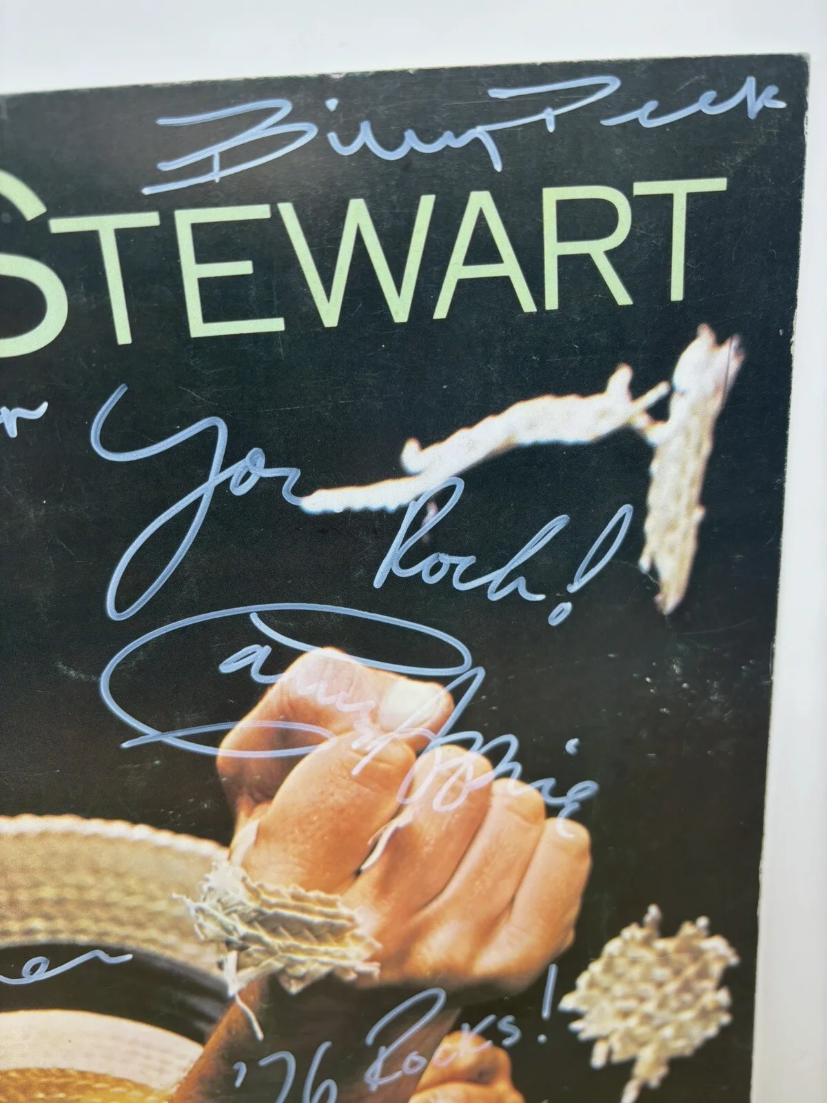 1976 Rod Stewart Concert Program Signed By 7 Carmen Appice Jim Kregan Phil Chen, изображение 5