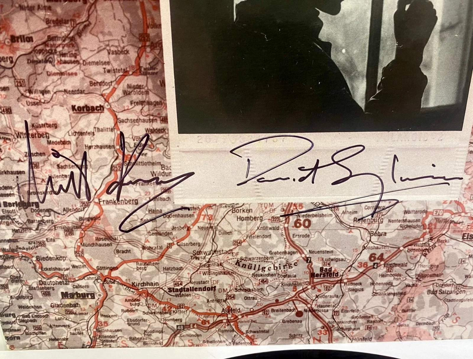 1981 Japan "European Son" 12" LP Single Band Signed By 4 David Sylvian Mick Karn, изображение 2