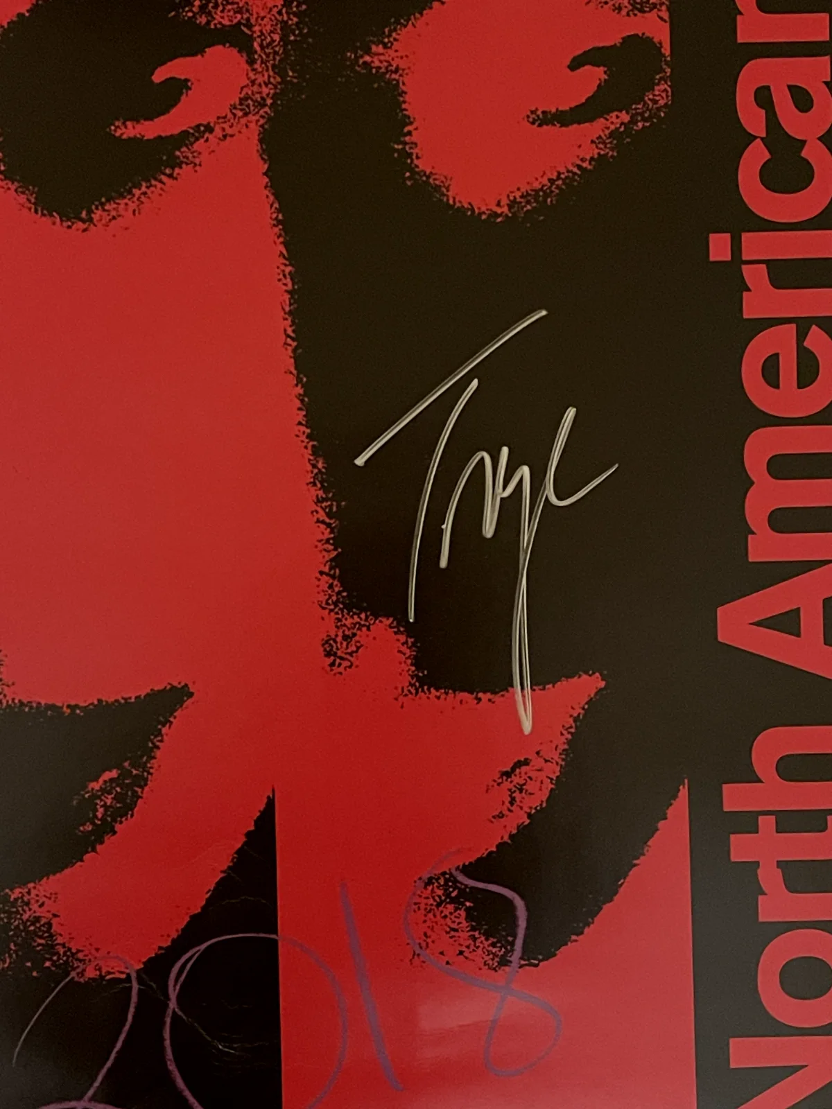 SIGNED Troye Sivan Bloom Tour 2018 Poster, image 2